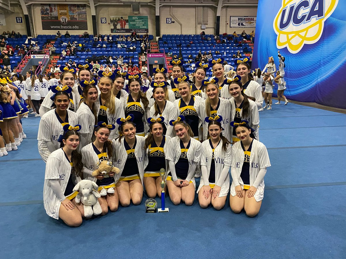 Congratulations to our varsity team on qualifying for nationals today at UCA Regionals! Disney, here we come! 🤩
<a href="/MtLebanonSports/">MtLebanon Sports</a>