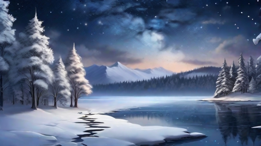 graphic_meta's tweet photo. Winter Wonderland Landscape:

Create a picturesque winter landscape with snow-covered trees, a frozen lake, and a clear night sky filled with stars https://t.co/nEaGNPHFHh