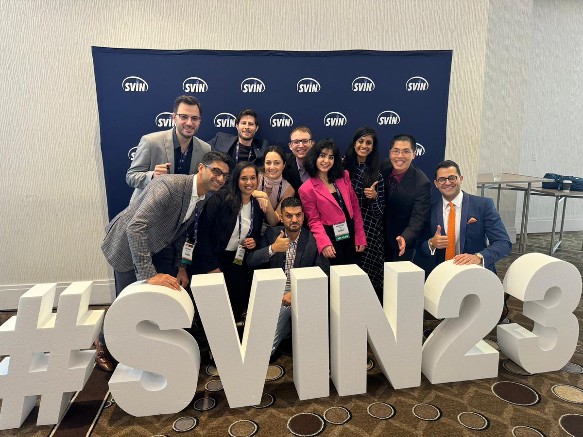 Reminiscing on another fantastic #SVINAM! Grateful for the opportunities, chance to learn and connect with old friends and new! See ya next year San Diego 😎 . . @svinsociety @SVINJournal @YoungNIR @WomenInNeuroIR @elghanemmoh @almuftifawaz @AmeerEHassan @NguyenThanhMD