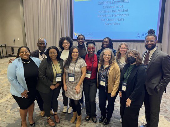 I loved being at this year’s ASHE 2023 conference! I’m going to miss all the people and the great energy. Till next year! 🥲#ASHE2023