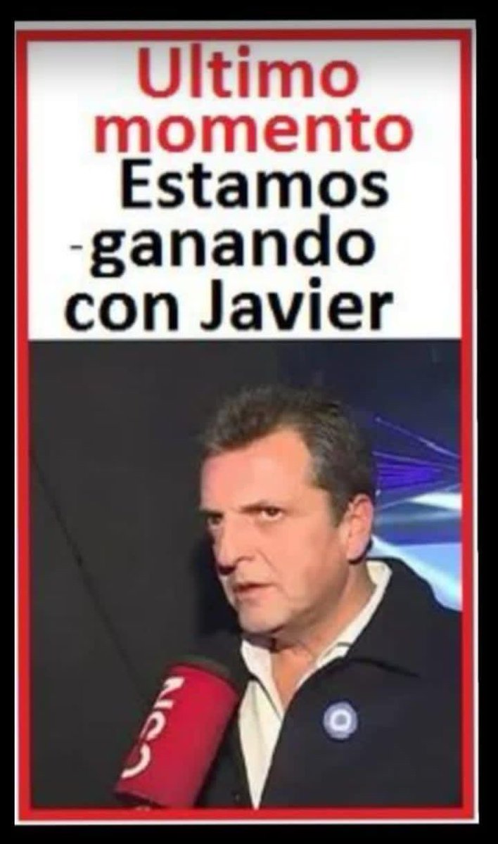 JORPeriodismo's tweet photo. #Elecciones2023 🚨PRIMERAS DECLARACIÓN DE MASSA🥞🚨 https://t.co/RofOnqkdhz