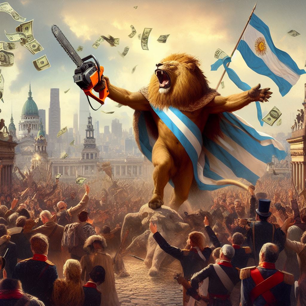 CORONADOS DE GLORIA VIVAMOS!
GANÓ MILEI 🇦🇷🥹