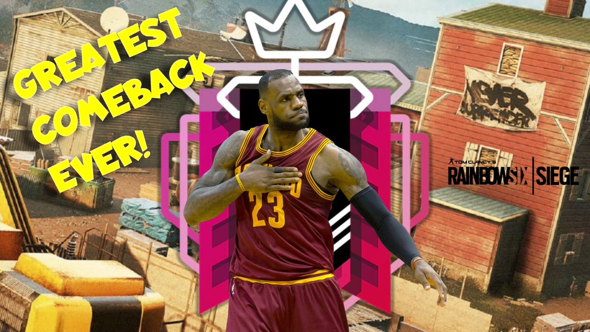 Lyon0794's tweet photo. New video up now on YouTube 
THE GREATEST COMEBACK EVER - Rainbow Six Siege
https://t.co/ccIJADvPlR
#rainbowsixsiege #rainbowsix #twitch #streamer #newvideo #malconic https://t.co/YMk9T3zDny