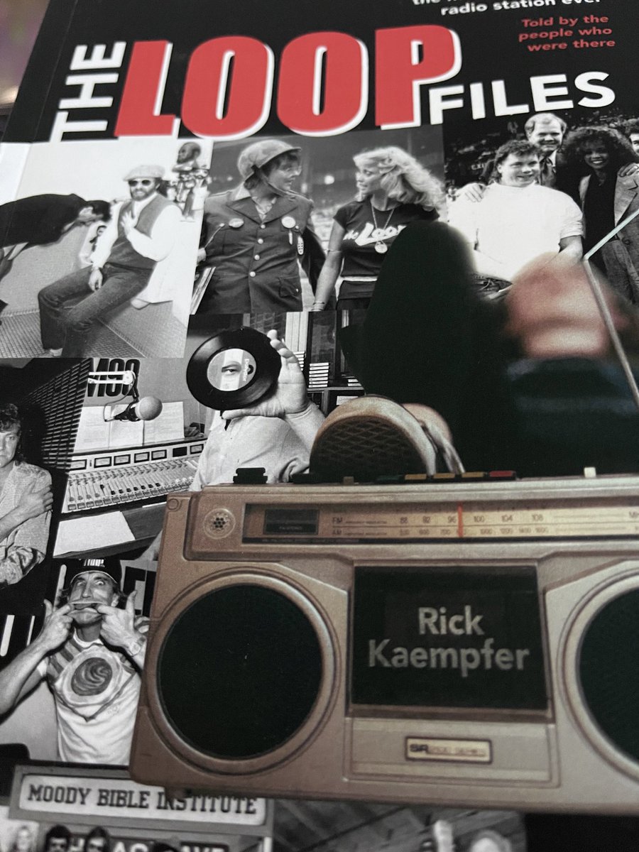 Huge kudos to ⁦@RickKaempfer⁩ for writing this great book! If you worked at the Loop or listened it’s a must read! #Eddiestories