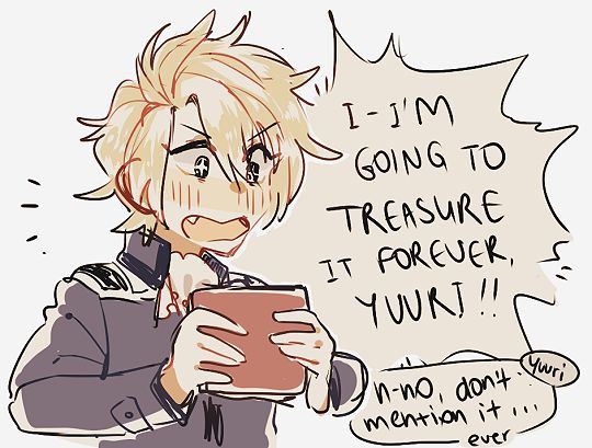 "¡Lo atesoraré con mi vida!"