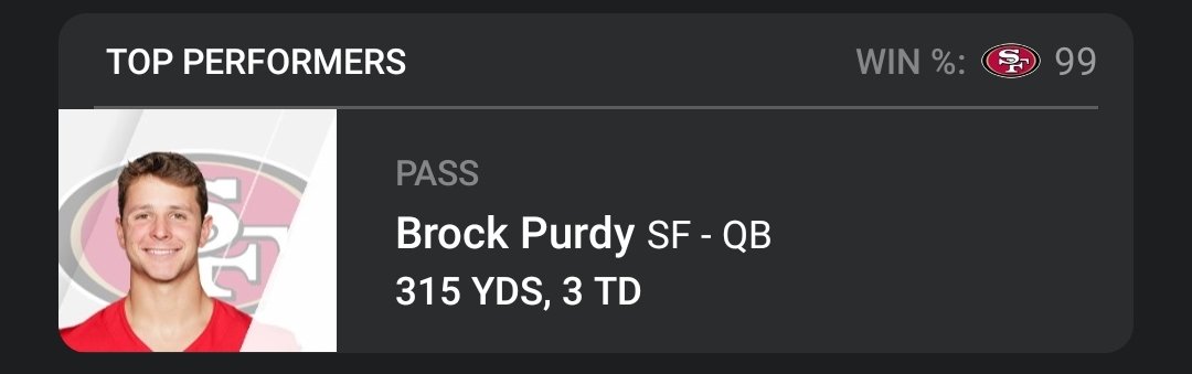 RonPBeats's tweet photo. Why isn't Brock Purdy trending today like he was on that 3 game losing streak? https://t.co/qWlA9GnFXQ