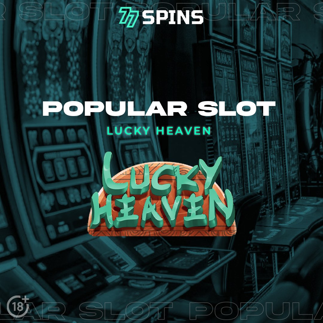 77Spins's tweet photo. Ascend to gaming paradise with Lucky Heaven, the beloved slot at 77Spins Casino! 🎰🎲

Soar through clouds of luck, spin heavenly reels, and unlock celestial wins! ☁️✨

#OnlineSlots #casino #onlinecasino #casinoonline #slots #slotgame #jackpot #game #gaming #freespins #money https://t.co/EDvZrohCwX