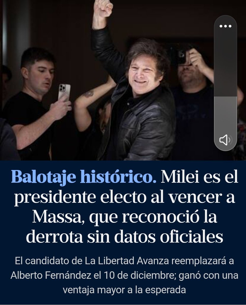 Imaginé esto muchos años, pero verlo es muy fuerte