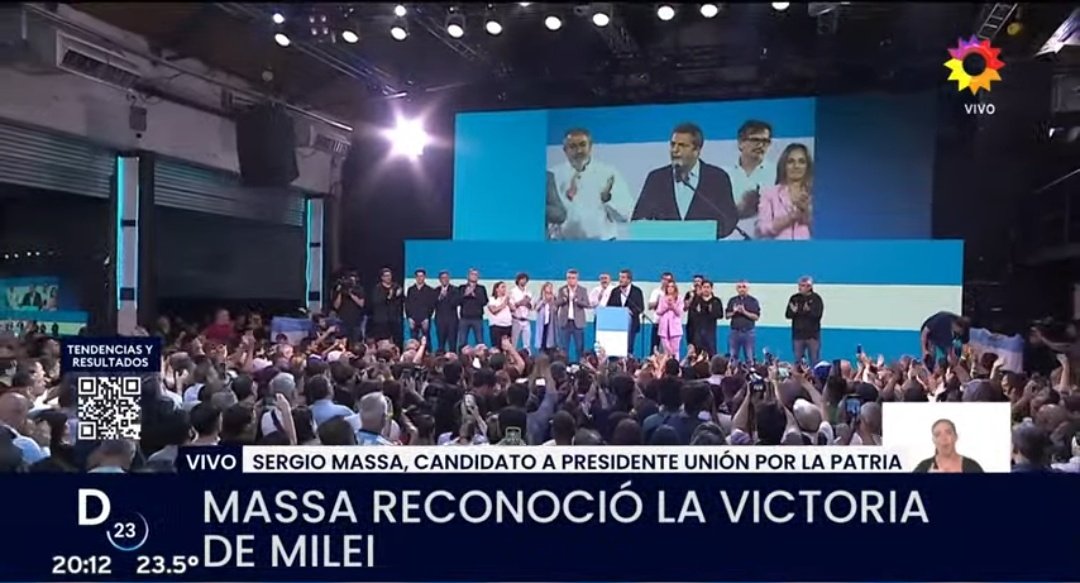 La Libertad Avanza. Argentina ya tiene nuevo presidente y es Javier Milei!