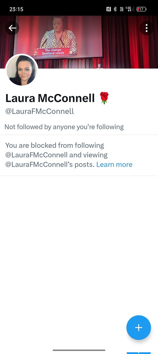 I don't think I have even interacted with any of her tweets. Who is she? Looking at the feed today she's blocked anybody who isn't a yoon