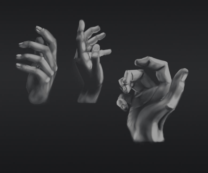 lispainter's tweet photo. Study in a couple of hours. #anatomy #drawing #sketch #study #hands #digitalart #rkgk https://t.co/pOqoXlwN6i