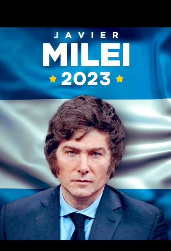 Argentina despertó, vio el daño en Venezuela , en cuba , en Colombia , y dijo no más al socialismo grotesco y ladrón. #Milei2023 #Trump2024 #bukele