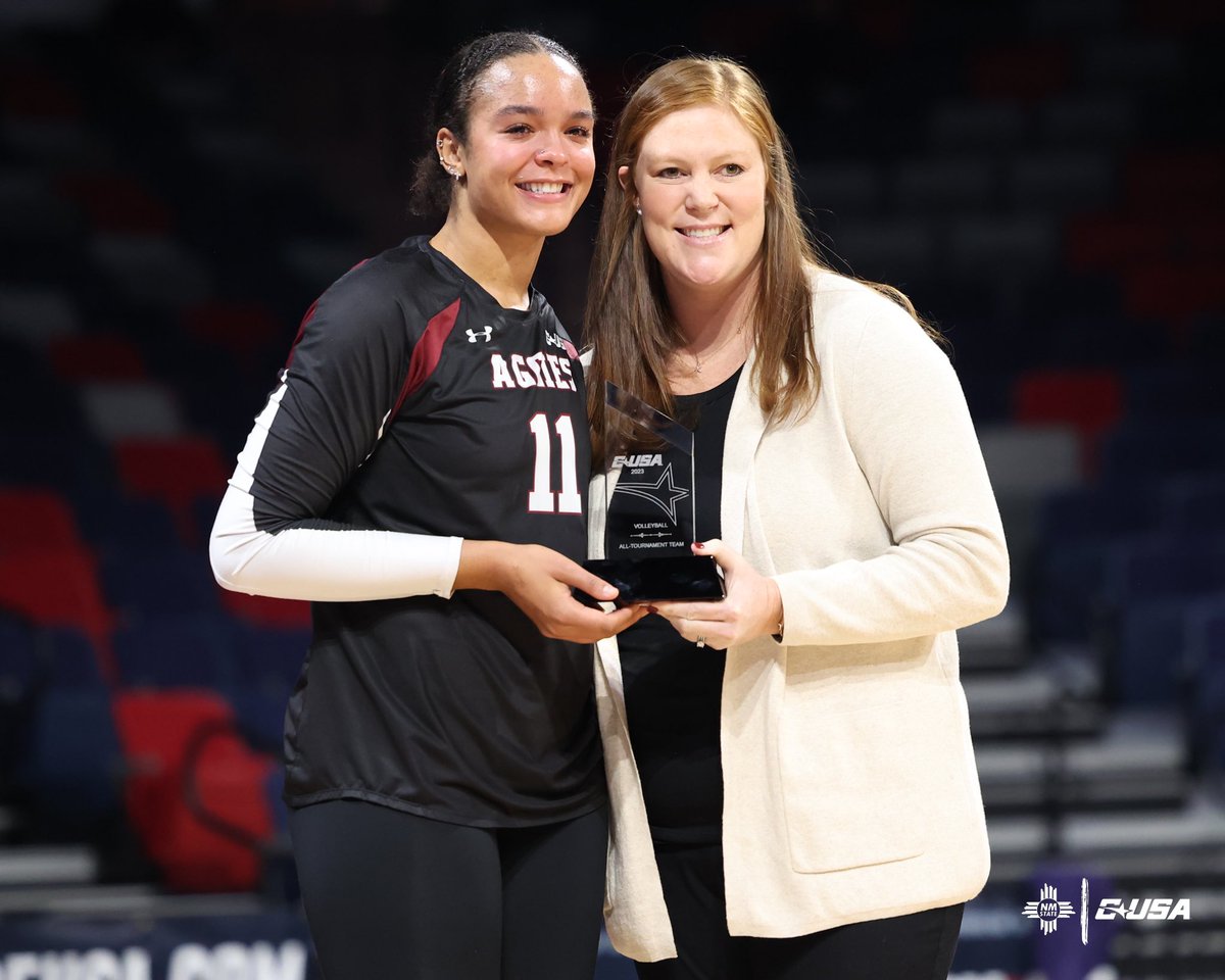 NM State Volleyball tweet media