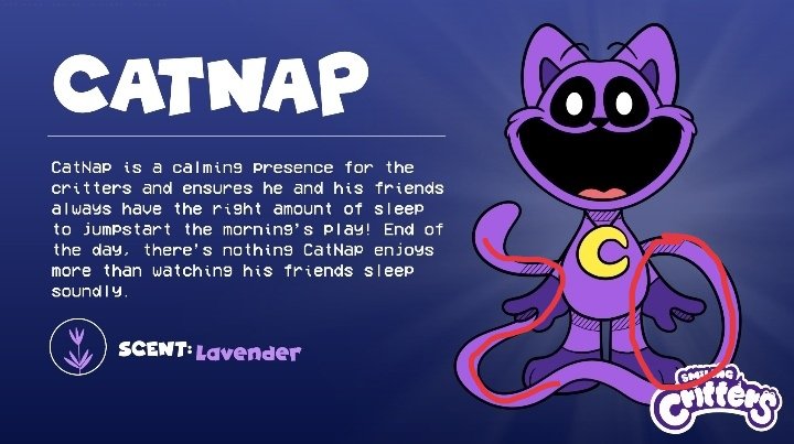 Poppy Playtime Chapter 3 MONSTER REVEALED - CAT NAP!! 