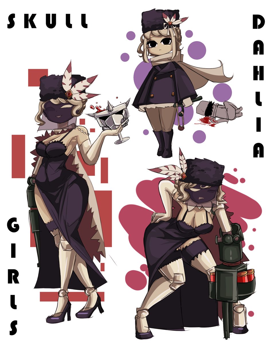 【激レア】海外版限定モデル 非売品 Skullgirls レコード おまけ付き Dahlia #skullgirlsfanart #SkullgirlsMobile #スカルガールズ #Skullgirls