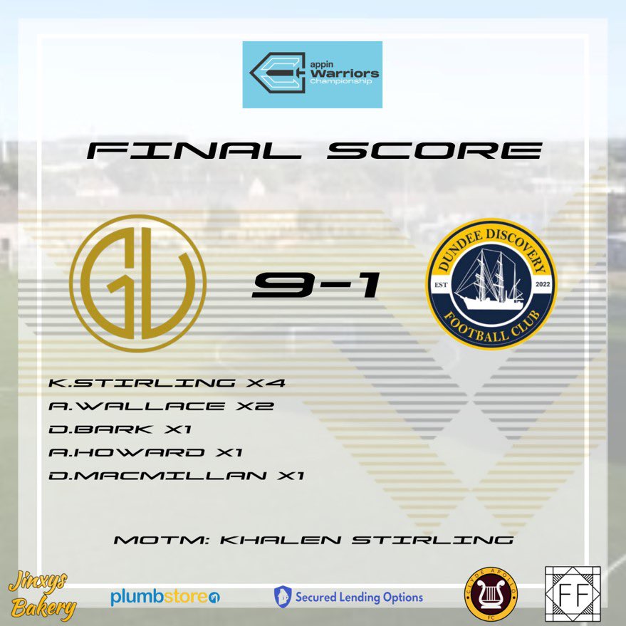 Another massive 3 points and a big performance on to Sauchie Juniors WPL💪🏼