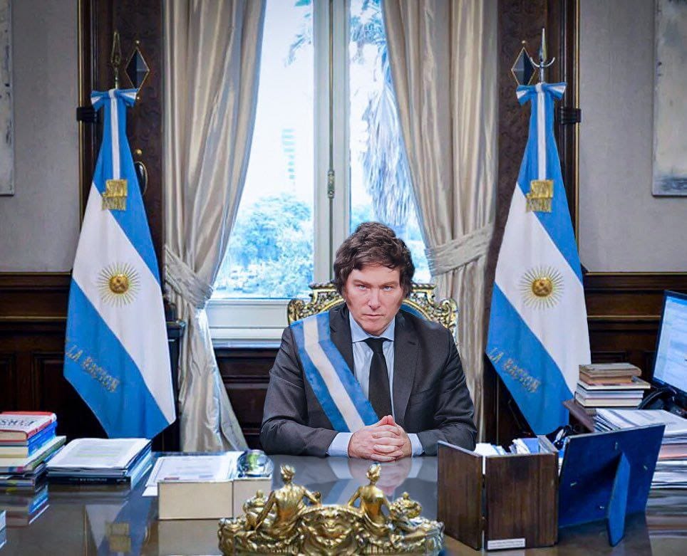 A América Latina respira! Parabéns <a href="/JMilei/">Javier Milei</a>!