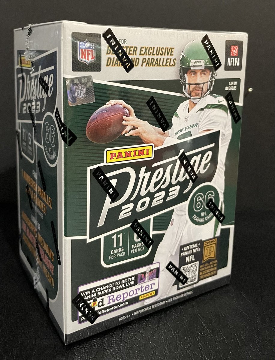 TylerOhara10's tweet image. I also have Sports cards in my store!!

I'm giving away this 2023 #Prestige #BlasterBox to one of you that:

- Likes
- Retweets
- Tag at least 1 friend

Winner randomly selected on Dec 1st.

Check out Football Cards in my store: rb.gy/dkl61r

#thehobby