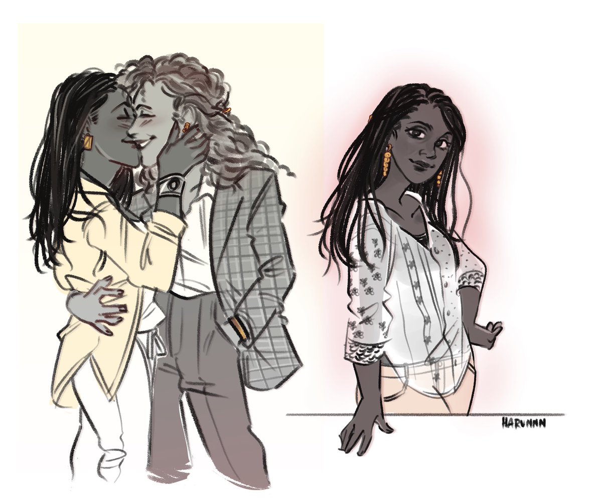 taking a break from working on a commission to draw these two 💕

#YellowJackets #taisimone