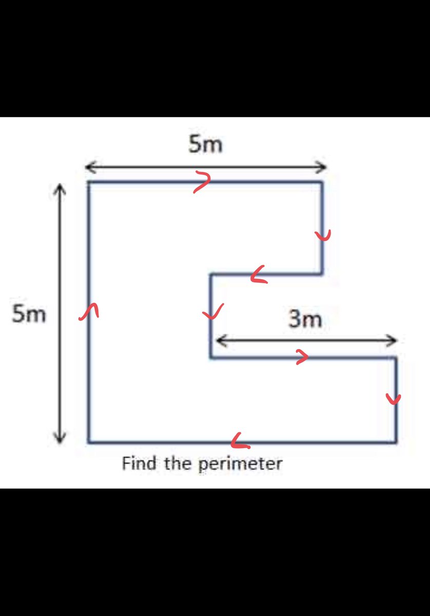 afcarthurt's tweet photo. @edsouthall If we assign a direction to the closed loop, we must have sum(>)=sum(<)=3+5 and sum(^)=sum(v)=5
So sum(<,^,>,v) = 8+5+8+5=26 https://t.co/u8Z6HXdjFF