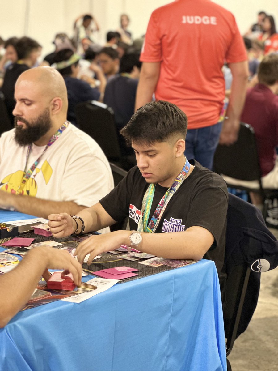Felicitaciones a nuestro jugador Fabrizio Inga, quien quedó 9no y burbujeo el top 8 en el LAIC 24, con el siempre confiable Mew DTE. Aquí dejamos su deck list. Estamos felices y orgullos de tu logro, el mejor peruano en el IC. 🇵🇪❤️
#PokemonTCG #LAIC #TeamLudusMagnus