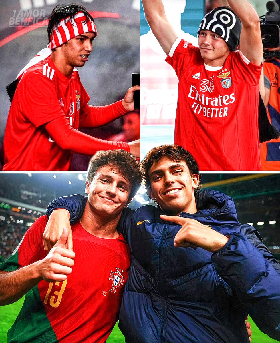 Três coisas em comum, Joões, cachecol na cabeça e Made In Seixal, imaginem estes dois juntos no clube do coração ! 🦅❤️