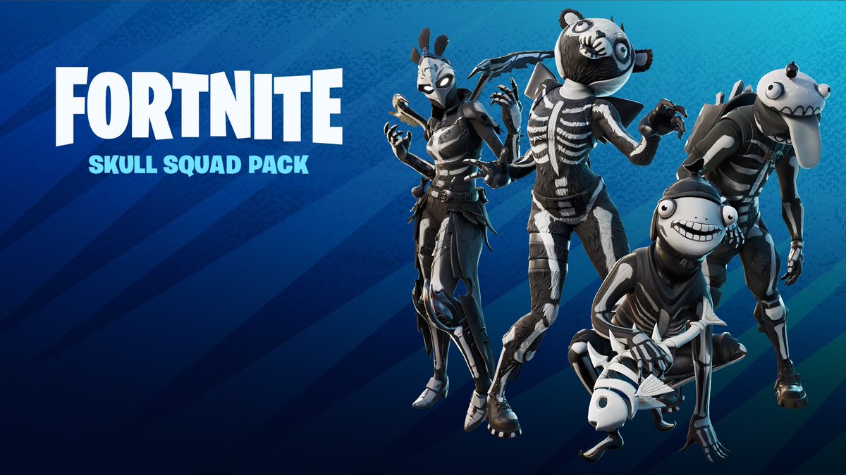 wilson_STW's tweet photo. Fortnite Skull Squad Pack Giveaway! ✅🎁

Like 👍 + Repost 🔁

Follow @wilson_STW + @_Peeling 

@ a friend in the replies 🫂

Ends in 24h! GL https://t.co/rKWGC36K3n
