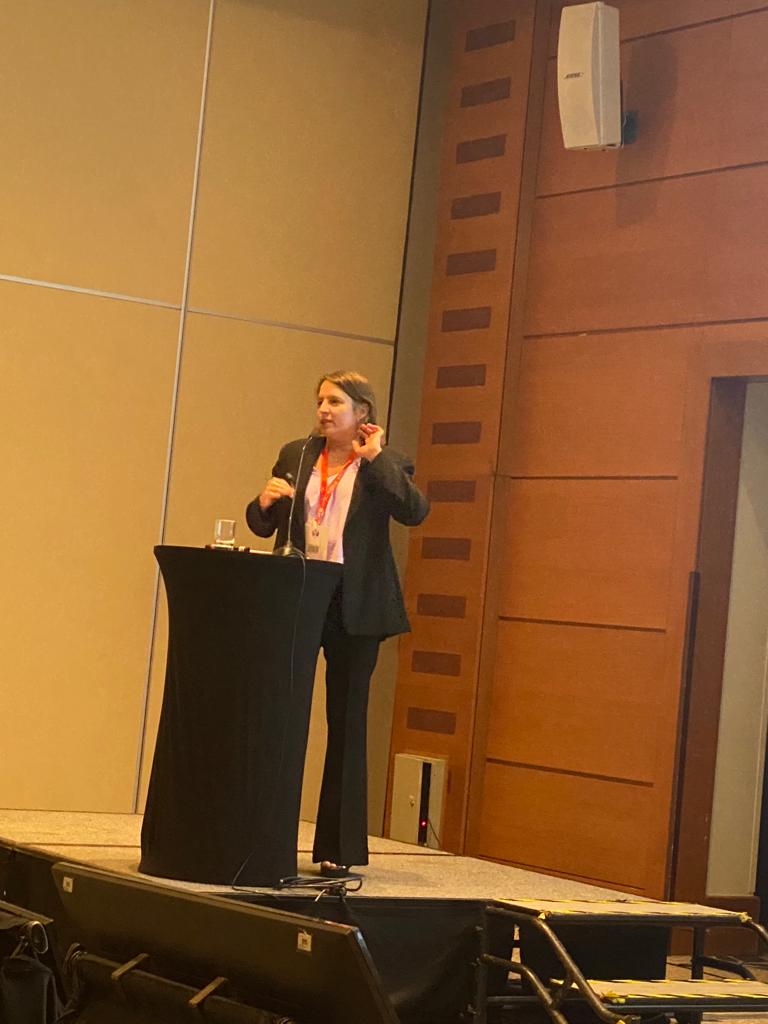 adru0612's tweet photo. XVI Congreso Latinoamericano de Cuidados Intensivos Pediátricos #congresoslacip2023 #slacip2023 
Feliz de cerrar esta etapa de dos años al frente del Comité de Simulación con este hermoso Congreso.
Orgullosa de pertenecer a SLACIP y agradecida por el lugar que me dieron! https://t.co/gJjo02oiqL