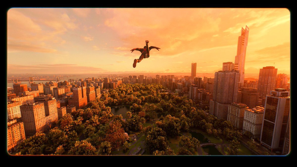 OriginalTeaman's tweet photo. Got the #Platinum in #SpiderMan2 🕸️Even the more repetitive tasks were different enough so it didn't feel boring. Fluid traversal,fun combat, fantastic character development,great story &amp; it looks absolutely beautiful! Would've loved more side content. Excited for whatevers next! https://t.co/JoV9sjMGo1