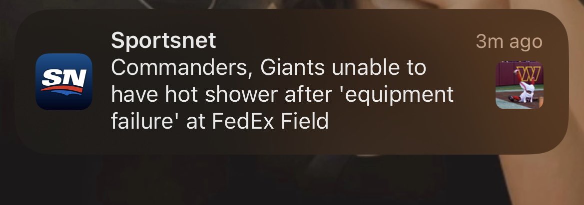 DylanKellyShow's tweet photo. Why in the absolute FUCK would this be an update that I need?😂 @Sportsnet …. Be better https://t.co/ABFG8smiGz