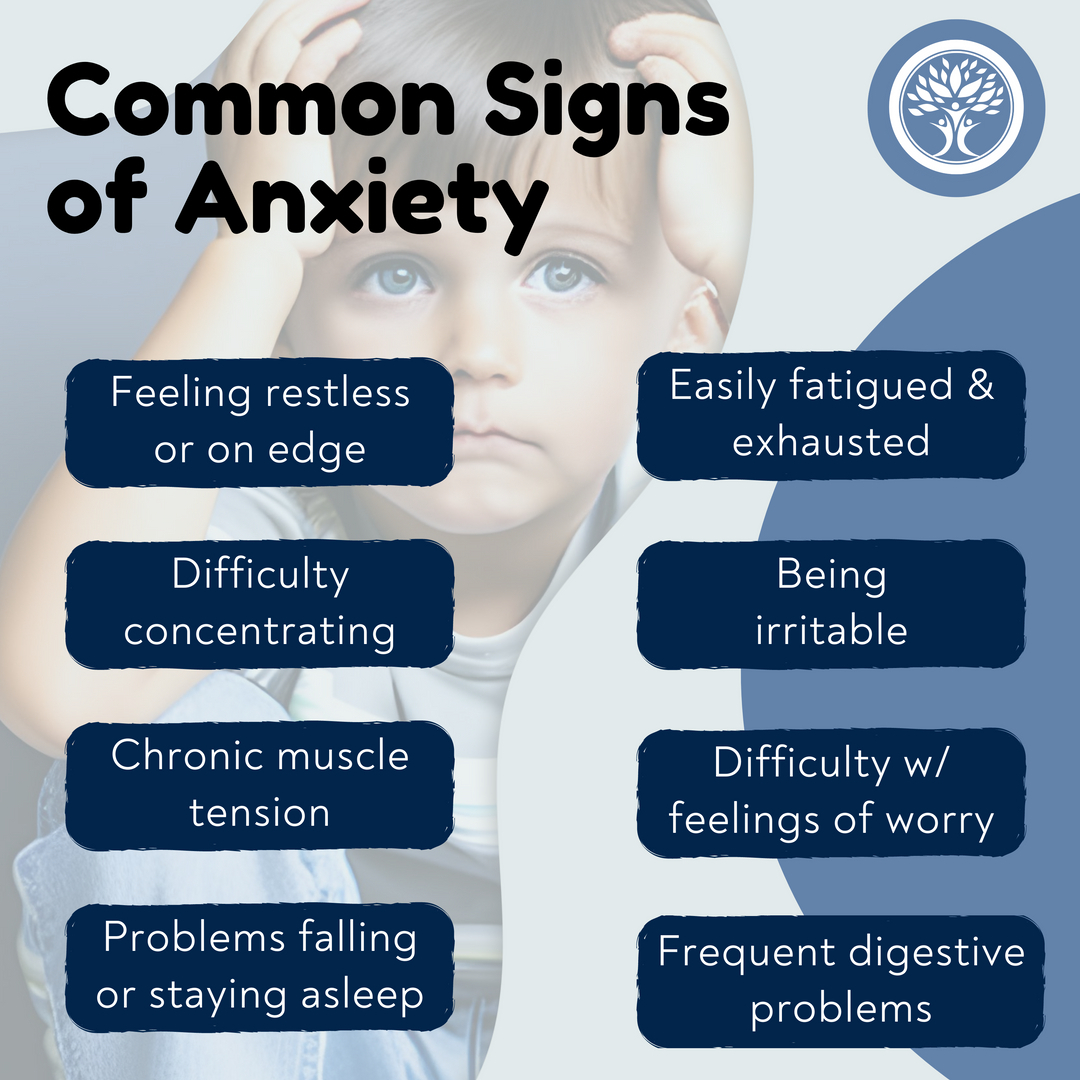 Signs of anxiety: restlessness, fatigue, focus issues, irritability, muscle tension, and sleep or digestion issues. We offer gentle, neurologically-focused care. Discover more about our anxiety solutions #anxiety #neurotonal #pxdocs #rochesterhillsmi #rochestermi #oaklandcountymi
