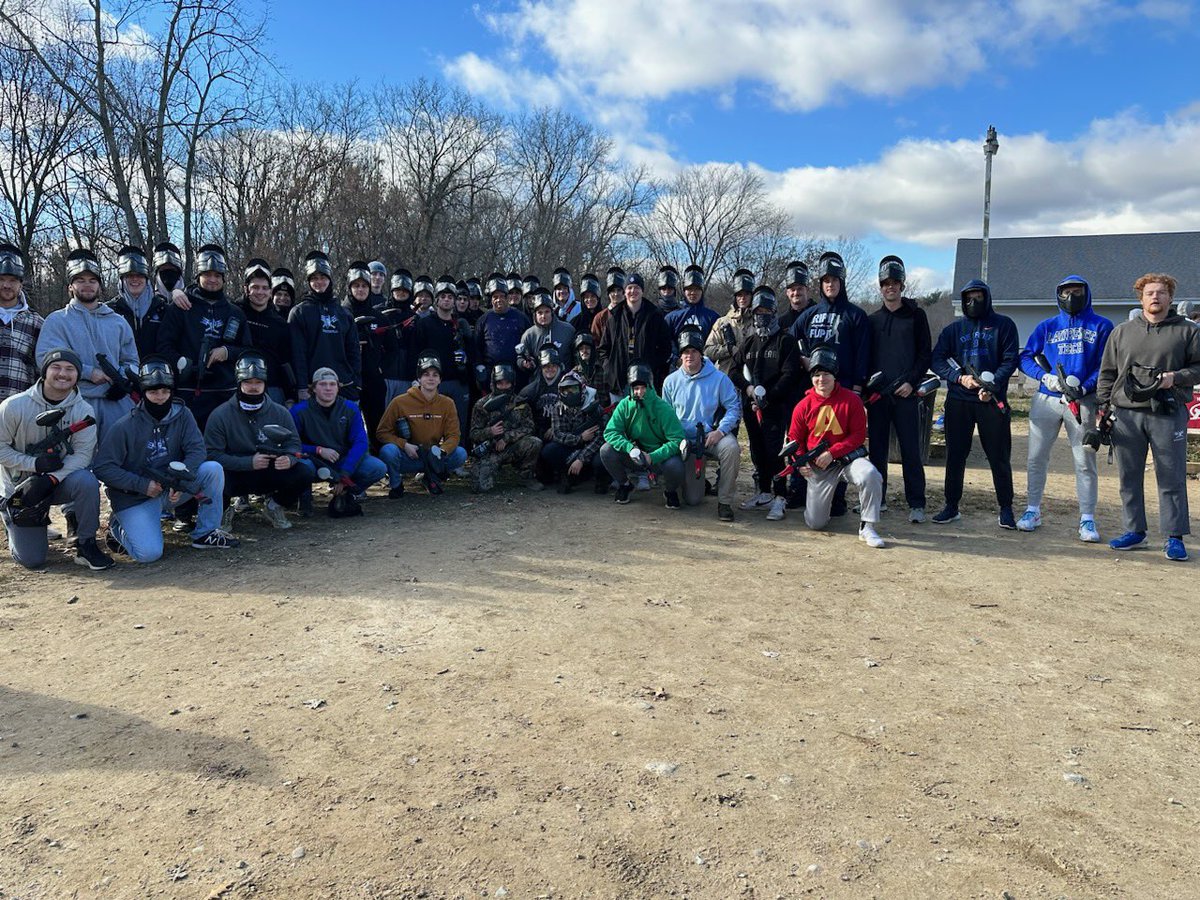 Great team building event today. Little paintball for #TheBoys
#BlueDevilsBaseball
#PaintTheTownBlue