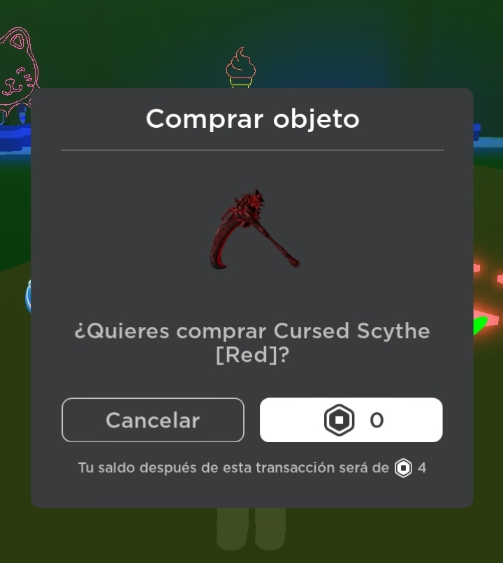 ugc_noticias's tweet photo. 🚨Nuevo Sorteo Cursed Scythe 5 Ganadores!!!🚨

REQUISITOS
1. Dar Like
2. Repostea este tweet
3. Seguir a @UgcNoticias / @Andrewsittow 

GAME:https://t.co/GCLch89Nhd
LINK:https://t.co/ECVQXkAp4t

🚨ESTE SORTEO SE ACABA MAÑANA A LAS 12PM EST🚨
#RobloxSorteo #RobloxUGC #ROBLOX https://t.co/WeYcZZ7mwk