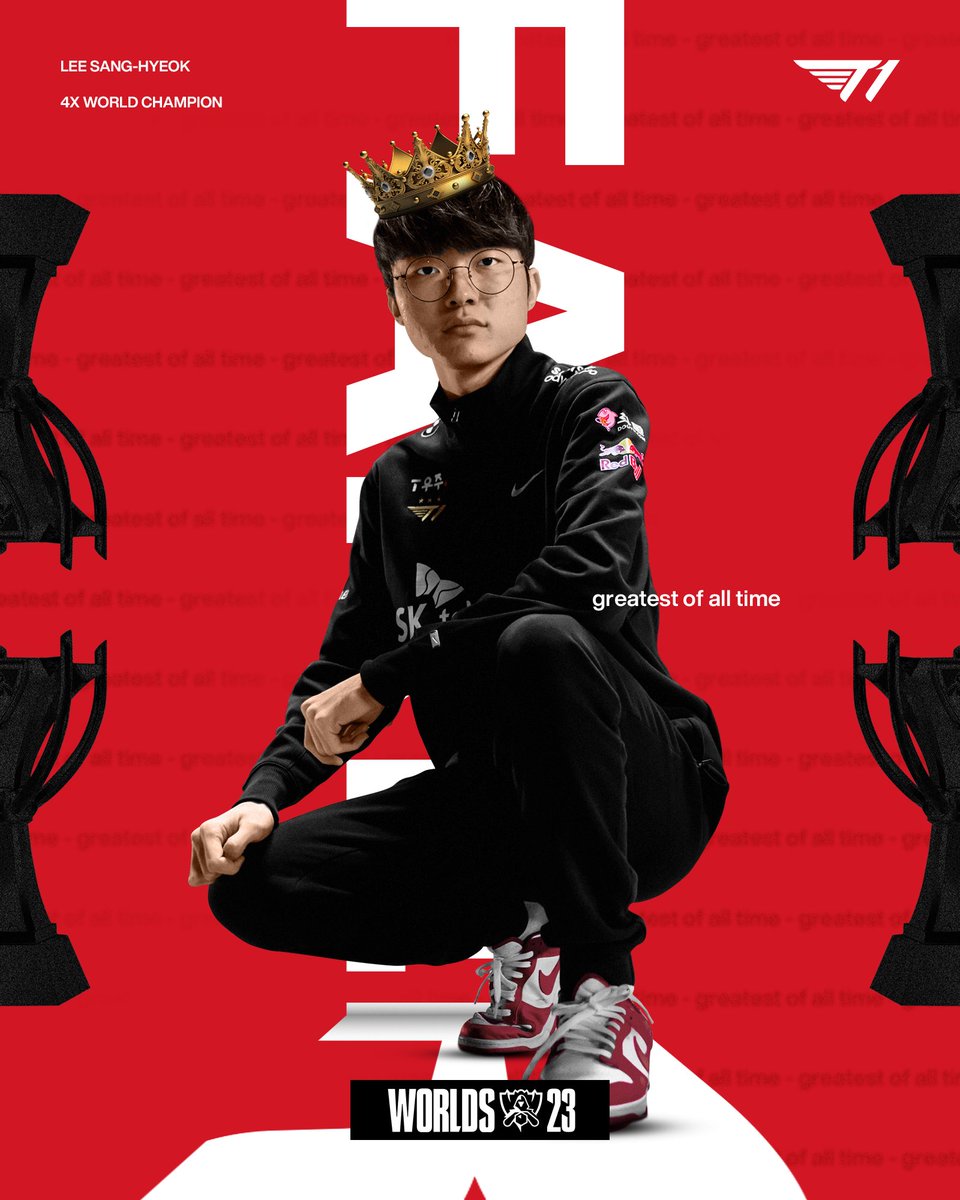 DainVictory's tweet photo. FAKER - 4X WORLD CHAMPION - GREATEST OF ALL TIME

all support is appreciated :) https://t.co/Dl2Re2Rj1H