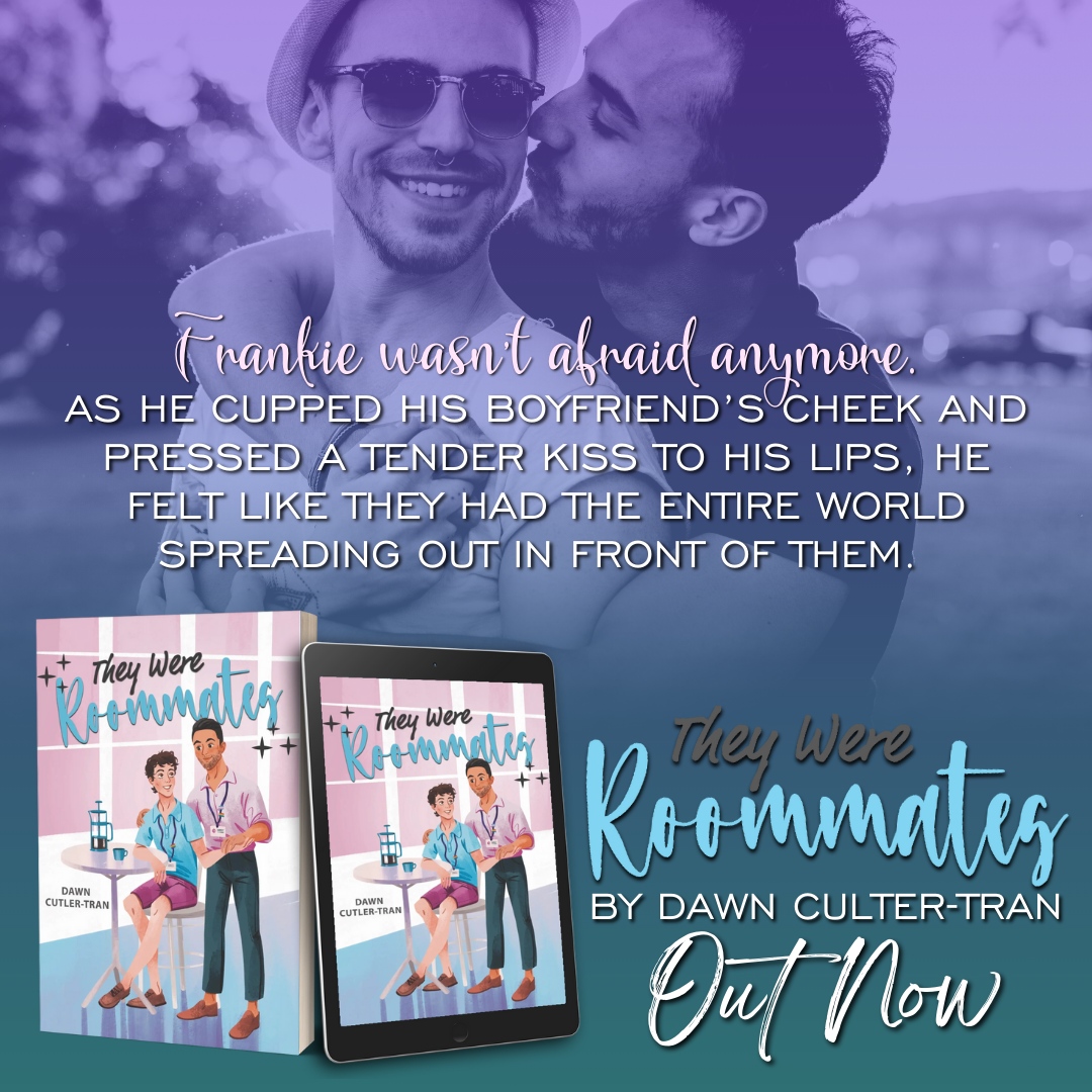 bookstattoostea's tweet photo. They were friends, they were business partners... and they were roommates.
They Were Roommates by Dawn Cutler-Tran
A Not so Normative Prequel
📖 https://t.co/DTKZgXkVzV
@dawncutlertranwrites #TheyWereRoommates #DawnCulterTranAuthor #DebutRomance #OutNow #GRRTours https://t.co/1PHhl6hdV5