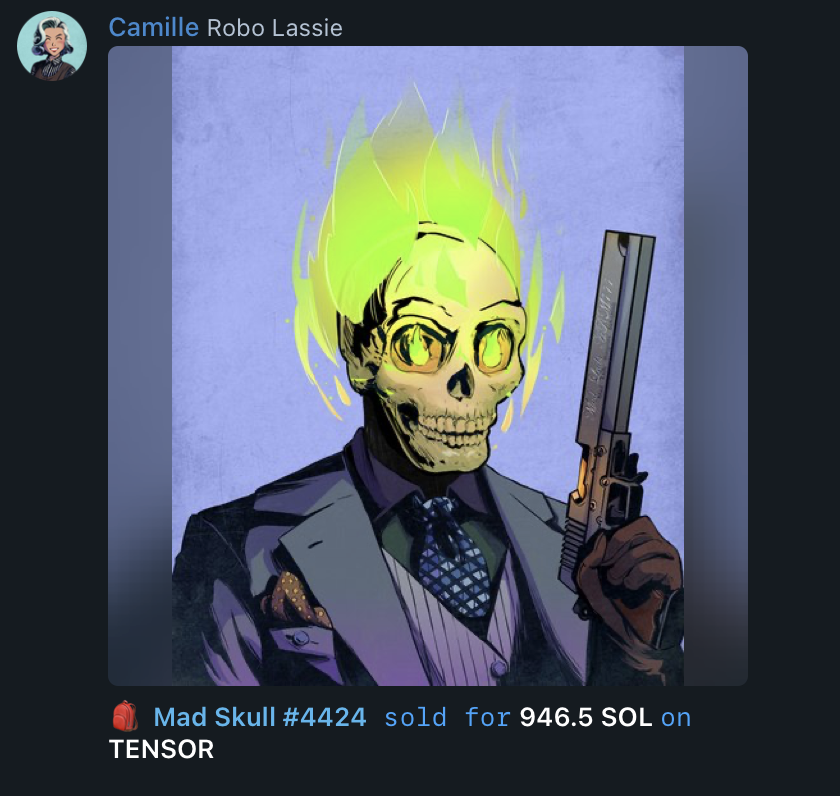 MadLads's tweet photo. 999.50 SOL with royalties 🔥 https://t.co/FNzsllrAOS