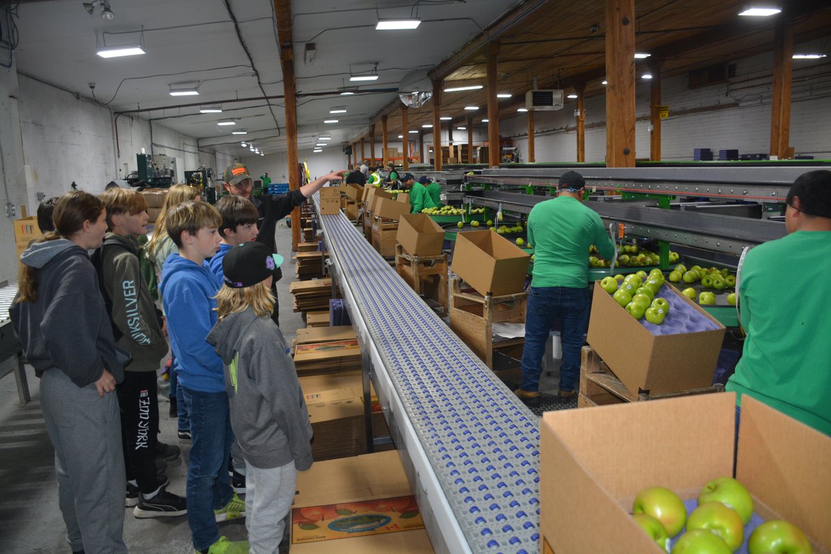 Similkameen53's tweet photo. Thanks to Cawston Cold Storage for hosting our grade 6/7 students on Friday! What an incredible facility and a great experience for our students! #SESSProud #SD53 @SSimilkameen https://t.co/EfpWFDc3rC