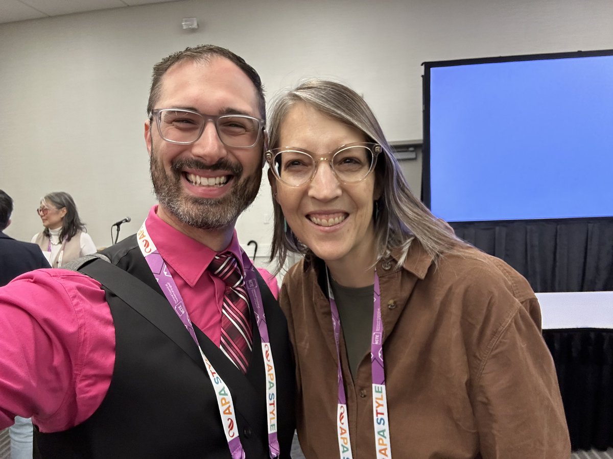 It was wonderful touching base with @SarahMZerwin at #NCTE23! She has influenced my thinking on assessment and has been an amazing writing partner on past @ncte session proposals. Thank you, Sarah, for continually pushing my thinking!