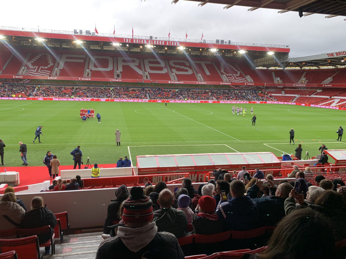 A great way to finish my first week back at The FA, watching the  <a href="/FAWNL/">FA Women's National League</a> fixture between <a href="/NFFCWomen/">Nottingham Forest Women</a> and <a href="/NUFCWomen/">Newcastle United Women</a>. Fantastic atmosphere!