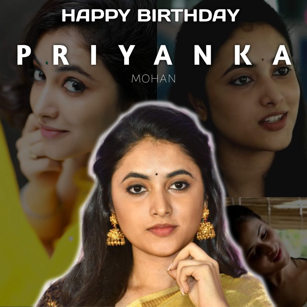 Happy Birthday Queen .@priyankaamohan 🤗❤️😍🎂🥳🎉🎉🥳🎂🥳🍫🍫🍫

Wishing you all success for your upcoming projects ma'am!

#RetouchFactory 
#Priyanka #PAM 
#PriyankaArulMohan 
#HBDPriyankaMohan #HappyBirthdayPriyankaMohan