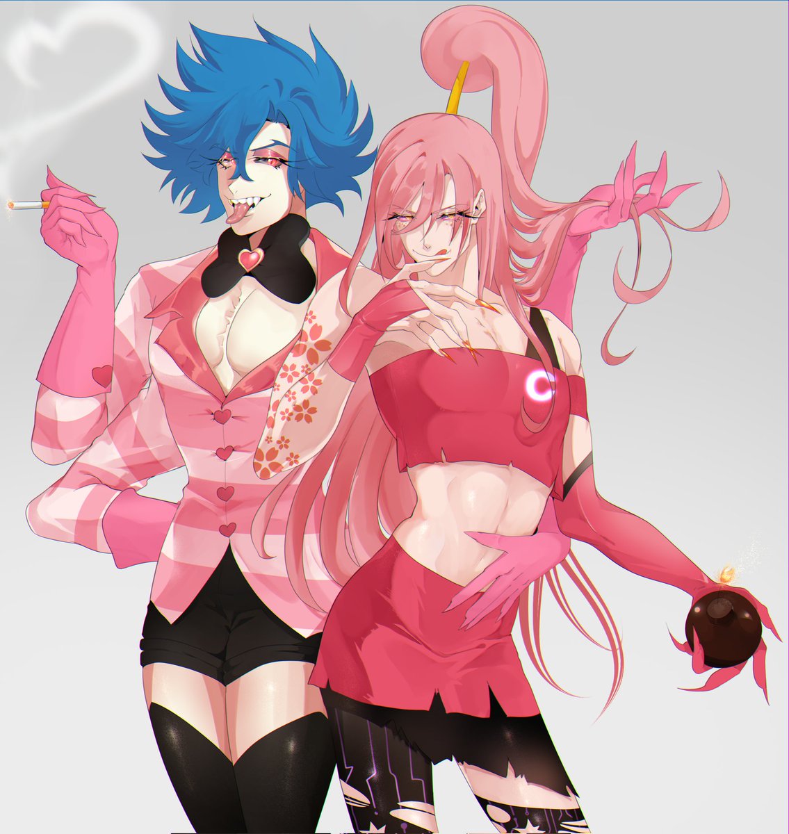 โ Krys โ (Mostly IA here for art) (@x_krysx) on Twitter photo OMG ITS FINALLY HERE THE CROSSOVER WE HAVE ALL WANTED (but never knew hehe) Hazbin Hotel x Sk8 the Infinity!!! Done by the INFINITELY TALENTED WONDERFUL <a href="/Chinn_chuu/">Chinn๐บ๐</a>
I give you Angel Dust and Cherri Bomb! OMG ITS FINALLY HERE THE CROSSOVER WE HAVE ALL WANTED (but never knew hehe) Hazbin Hotel x Sk8 the Infinity!!! Done by the INFINITELY TALENTED WONDERFUL <a href="/Chinn_chuu/">Chinn๐บ๐</a>
I give you Angel Dust and Cherri Bomb!