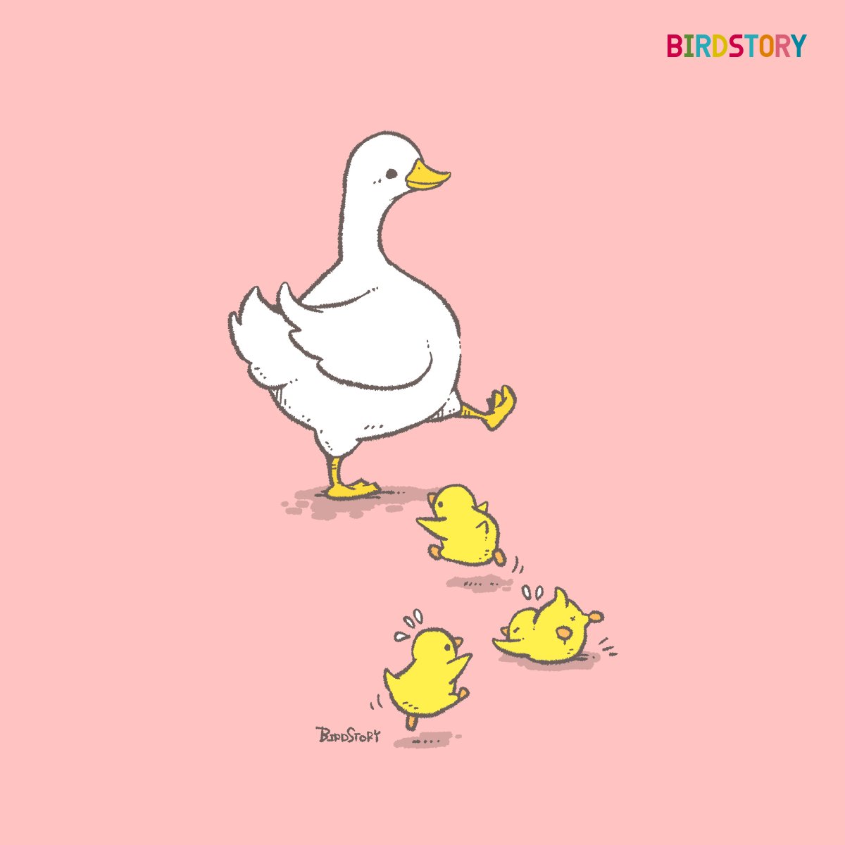 「おはようございます。 本日は11月20日、世界こどもの日とのことです よき時代に」|BIRDSTORYのイラスト