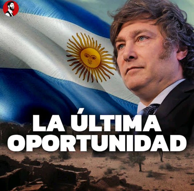 Nuestro nuevo PRESIDENTE el Sr. Javier Milei le deseo LO MEJOR para su Gobierno, Viva la LIBERTAD, Carajo...