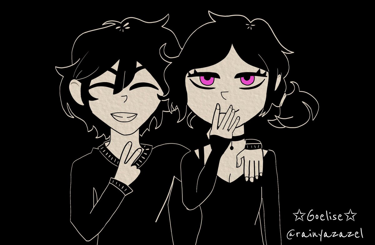 RainyAzazel's tweet photo. Andrew &amp; Ashley 💖

#thecoffinofandyandleyley #fanart #art #digitalart https://t.co/Kifl4evvh4
