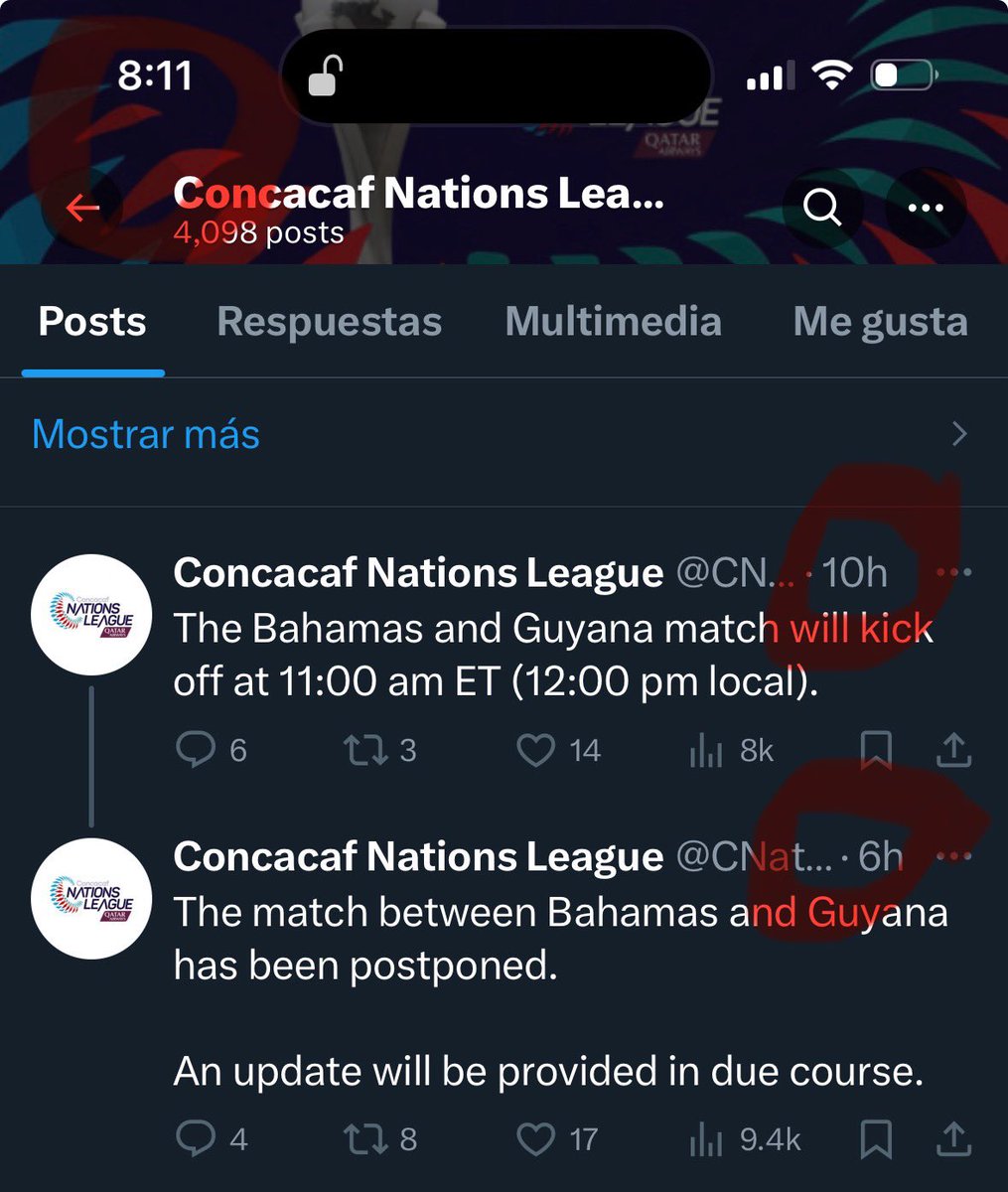 Pues <a href="/CNationsLeague/">Concacaf Nations League</a> se enteró hoy muy tarde (2pm) del decreto de anoche (aprox 9:30pm) de nuestro presidente de la República.(ver imagen 👇)

De todas formas, nuestra inquietud es  porque las estadísticas muestran que noviembre es un mes de lluvias torrenciales en RD.