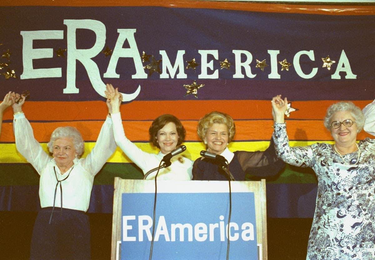 Rest in power, First Lady #RosalynnCarter. A grateful country mourns your loss. In lieu of flowers, #PublishTheERA #ERANow #mnleg @ppmn @GenderJustice