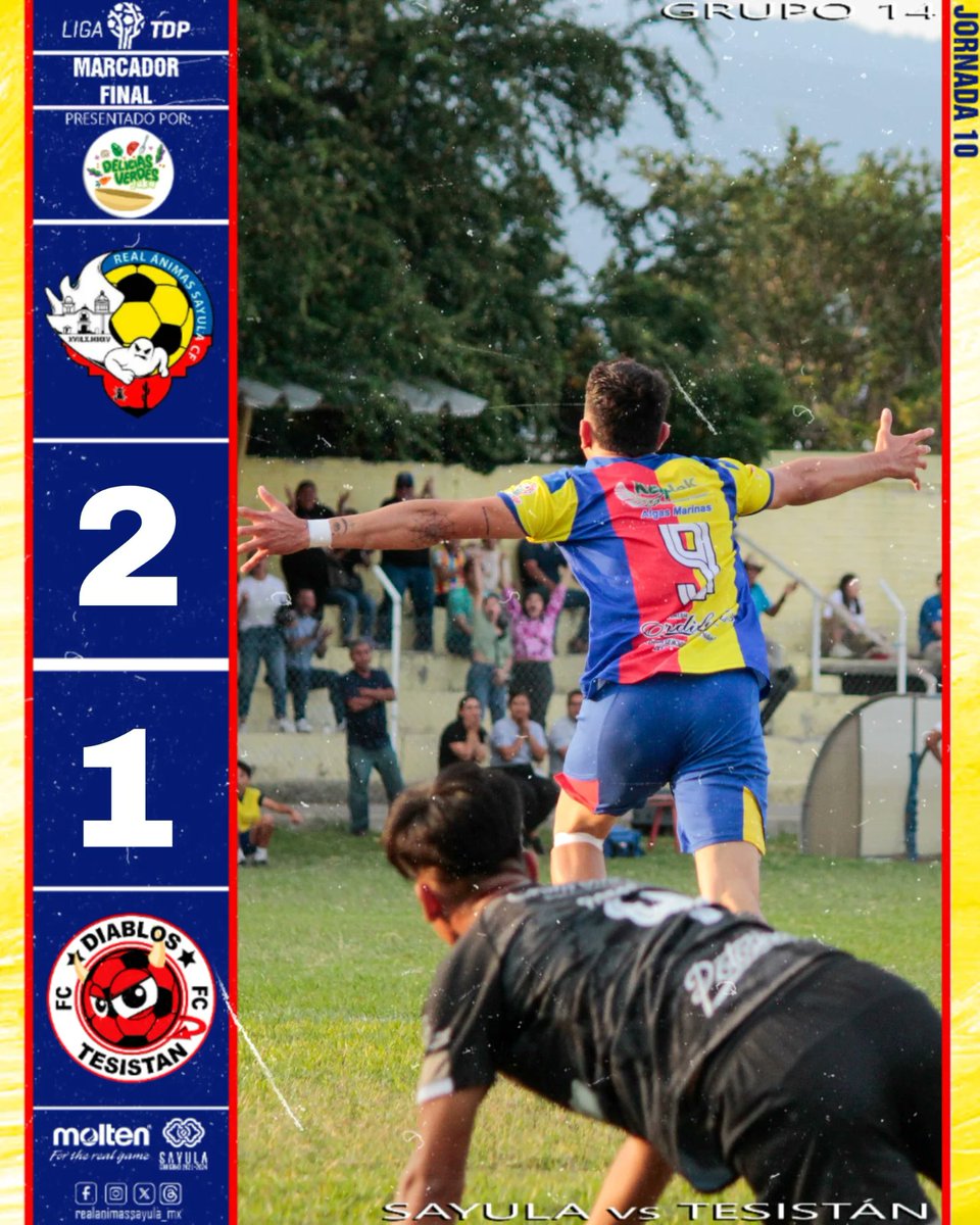 Marcador final.

⚽ Vicente Vázquez
⚽ Aldhair Estrada