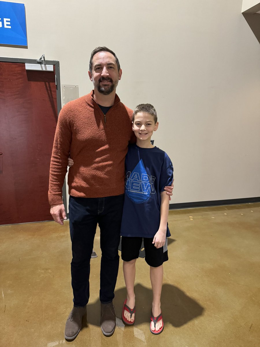 mikespowers's tweet photo. Such an awesome Sunday @rcreekchurch! A special day to baptize Zeke! Candi and I are proud of the godly young man he has become. https://t.co/Ed07qTgoyv