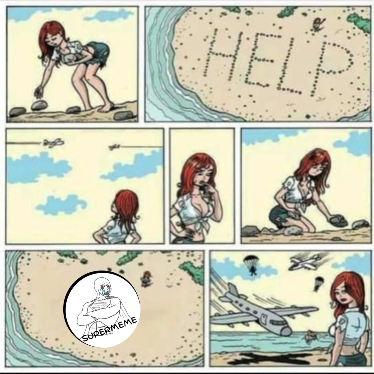 SuperMemeERC's tweet photo. @pepecoineth @GIPHY Okay Pepe . good luck From Supermeme https://t.co/2K1AYV5vBC