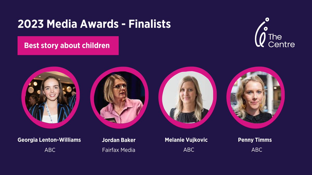 CFECFW's tweet photo. ⭐Congratulations to the finalists in the Best Story about Children category of the Media Awards 2023.  📷Winners will be announced at our AGM on 27 Nov See  https://t.co/TcLLvZ7uge… https://t.co/vhLDjfBGqz